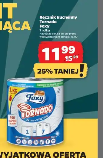 Netto Ręcznik kuchenny Foxy Tornado oferta