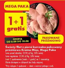 Biedronka Filet z piersi kurczaka Kraina Mięs oferta