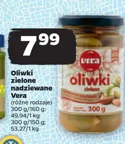 Netto Oliwki zielone nadziewane czosnkiem Vera oferta