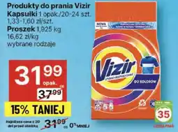 Delikatesy Centrum Produkty do prania Vizir oferta