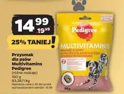 Netto Karma uzupełniająca dbająca o stawy kurczak Pedigree Multivitamins oferta