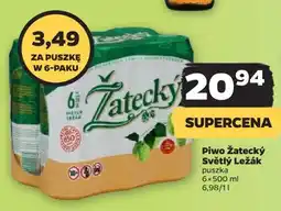 Netto Piwo Zatecky Svetly Lezak oferta