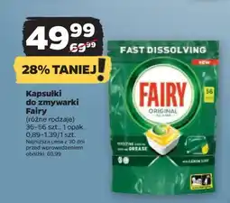 Netto Tabletki do zmywarek lemon Fairy All In 1 oferta