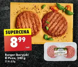 Biedronka Burger iberyjski Elpozo oferta