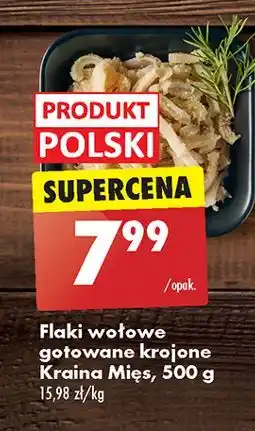 Biedronka Flaki wołowe gotowane krojone Kraina Mięsa oferta