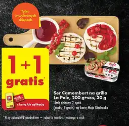 Biedronka Camembert z sosem żurawinowym Mlekovita La Polle oferta