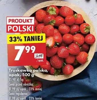 Biedronka Truskawki polska oferta