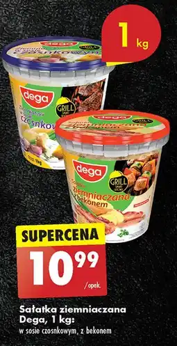 Biedronka Sałatka ziemniaczana w sosie czosnkowym Dega oferta