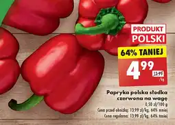 Biedronka Papryka czerwona polska oferta