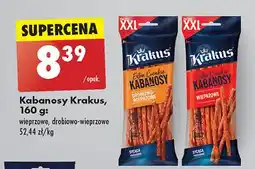 Biedronka Kabanosy wieprzowo-drobiowe Krakus Animex oferta