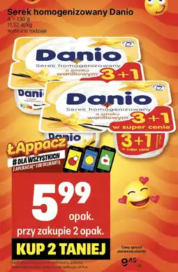 Delikatesy Centrum Serek homogenizowany Danio oferta