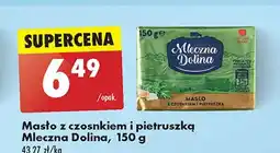 Biedronka Masło z czosnkiem i pietruszką Mleczna Dolina oferta