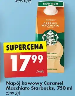 Biedronka Napój caramel macchiato Starbucks oferta