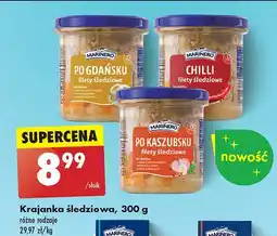 Biedronka Filety śledziowe chilli Marinero oferta