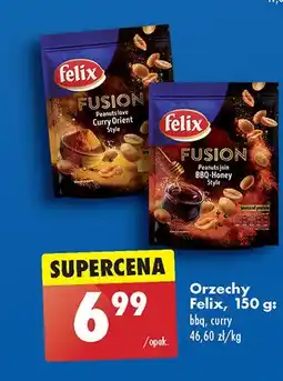 Biedronka Orzeszki ziemne curry orient Felix Fusion oferta