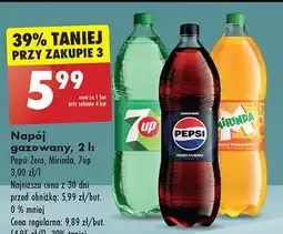 Biedronka Napój Pepsi Max oferta