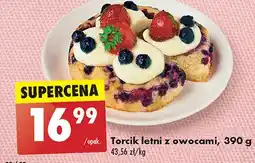 Biedronka Torcik letni z owocami oferta