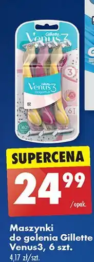 Biedronka Maszynki do golenia mix kolor Gillette Venus 3 oferta