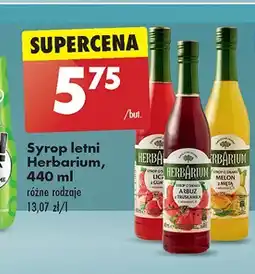 Biedronka Syrop melon z miętą Herbarium oferta