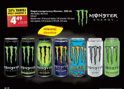 Biedronka Napój energetyczny Monster Energy Ultra oferta