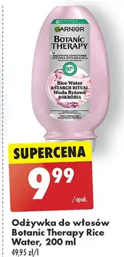 Biedronka Odżywka do włosów woda ryżowa i skrobia Garnier Botanic Therapy oferta