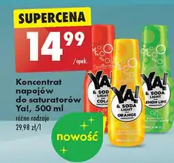 Syrop do saturatorów cytryna-limonka Excellence Ya!
