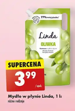 Biedronka Mydło w płynie oliwka Linda oferta