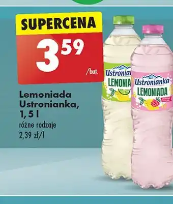 Biedronka Lemoniada cytryna-limonka Ustronianka oferta