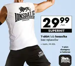 Biedronka T-shirt męski m-xxl Lonsdale oferta