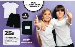 Komplet chłopięcy na wf t-shirt + spodenki worek