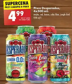 Biedronka Piwo Desperados Mojito oferta