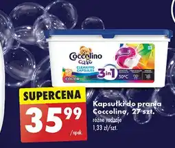 Biedronka Kapsułki do prania color Coccolino Care oferta