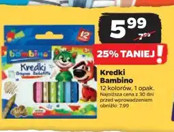 Netto Kredki 12 kolorów Moje Bambino oferta