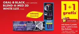 Biedronka Pasta do zębów perfection charcoal Blend-A-Med 3D White Luxe oferta