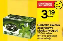 Delikatesy Centrum Herbata ziołowa ekspresowa Magiczny ogród oferta