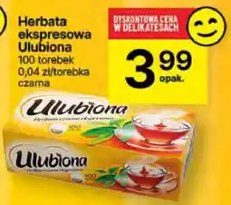 Delikatesy Centrum Herbata ekspresowa Ulubiona oferta