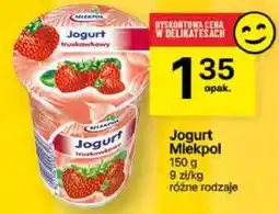 Delikatesy Centrum Jogurt Mlekpol oferta