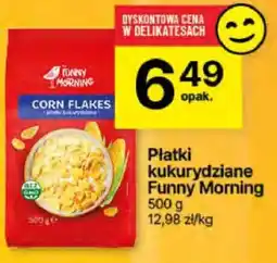 Delikatesy Centrum Płatki kukurydziane Funny Morning oferta