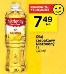 Delikatesy Centrum Olej rzepakowy Niezbędny oferta