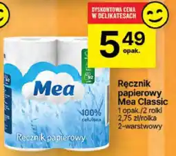 Delikatesy Centrum Ręcznik papierowy Mea Classic oferta