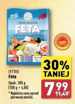 ALDI Ser feta Lyttos oferta