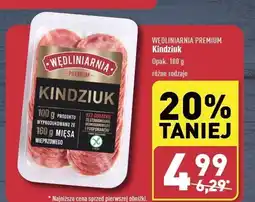 ALDI Kindziuk plastry Wędliniarnia Premium oferta