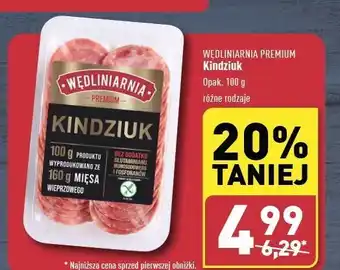 ALDI Kindziuk plastry Wędliniarnia Premium oferta