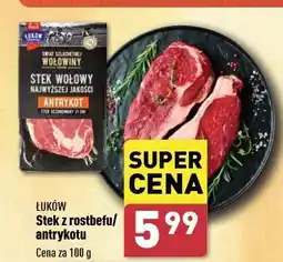 ALDI Stek wołowy z antrykotu Łuków oferta