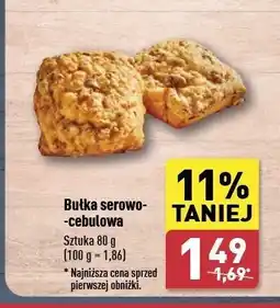 ALDI Bułka serowa z cebulą oferta