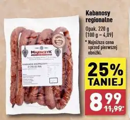 ALDI Kabanosy wieprzowo-cielęce Majerczyk oferta