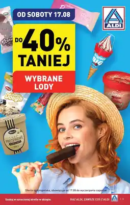 ALDI Lody proteinowe waniliowe Mucci oferta