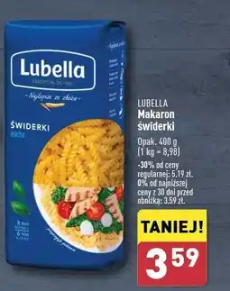 ALDI Makaron świderki Lubella oferta