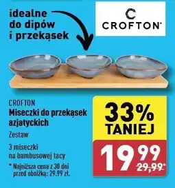 ALDI Miseczki do przekąsek azjatyckich Crofton oferta