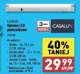 ALDI Panel płaski led Casalux oferta